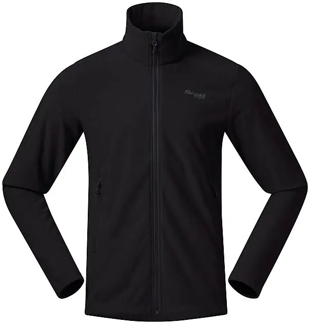 BERGANS OF NORWAY Finnsnes Fleece Jakke Black Herre
