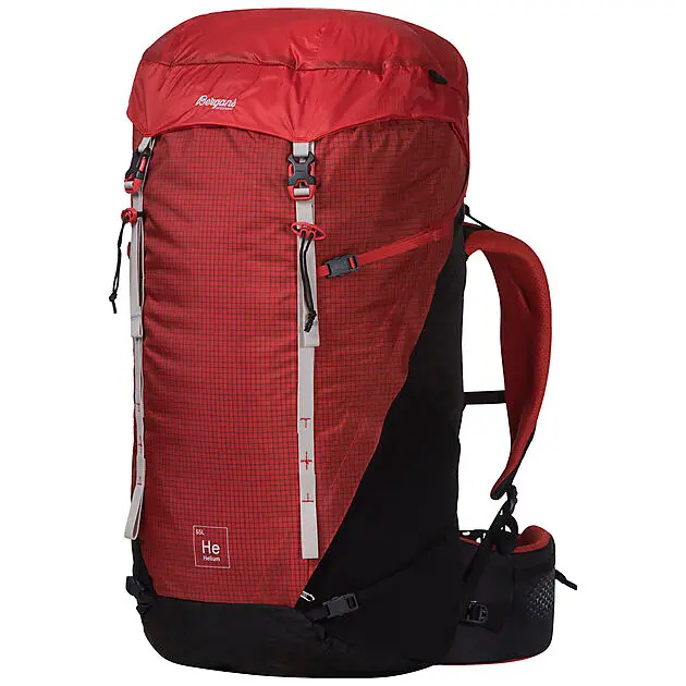 BERGANS OF NORWAY Helium V5 55 Red Sand/Black/Aluminium Unisex