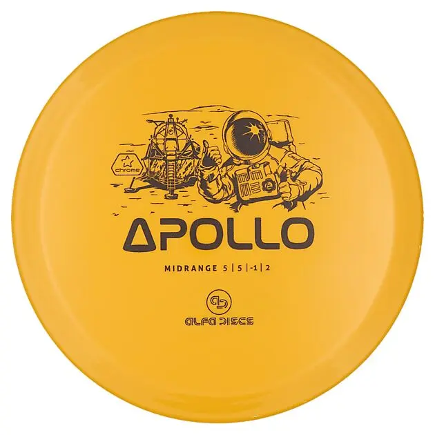 ALFA DISCS Chrome Line Midrange Apollo Yellow Alle | Sport1.no