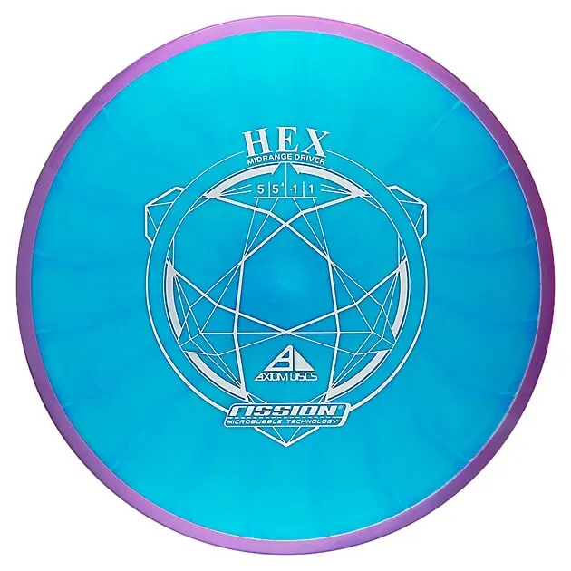 AXIOM DISCS Fission Midrange Hex Assorted Colors Alle