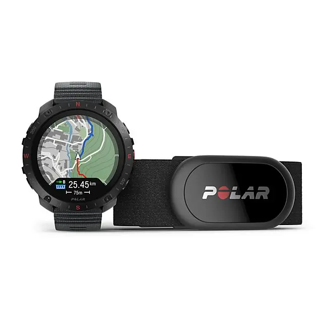 POLAR Polar Grit X2 Pro inc H10 - Premium outdoorklokke Black Unisex | Sport1.no