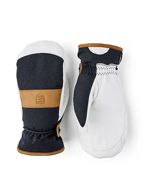HESTRA Voss CZone votter dame Black/Cork Unisex