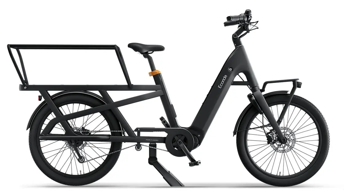 ECORIDE Loader 4, 812 Longtail, EP6-Cargo, Nexus 5 Black Unisex | Sport1.no