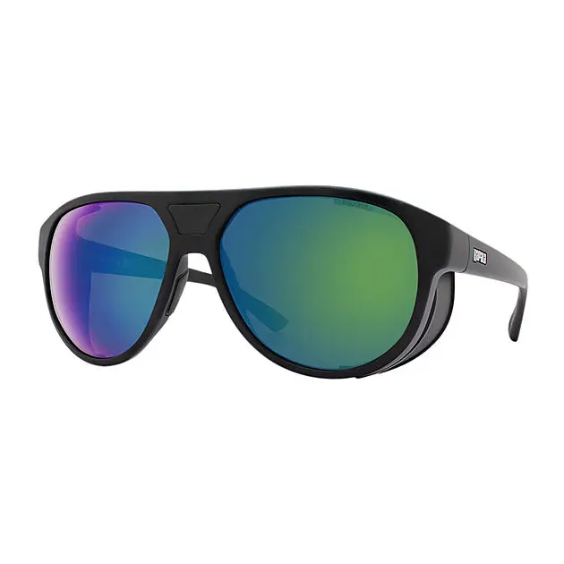 SUFIX Precision Soca Matte Black / Amber Green Mirror No color Alle