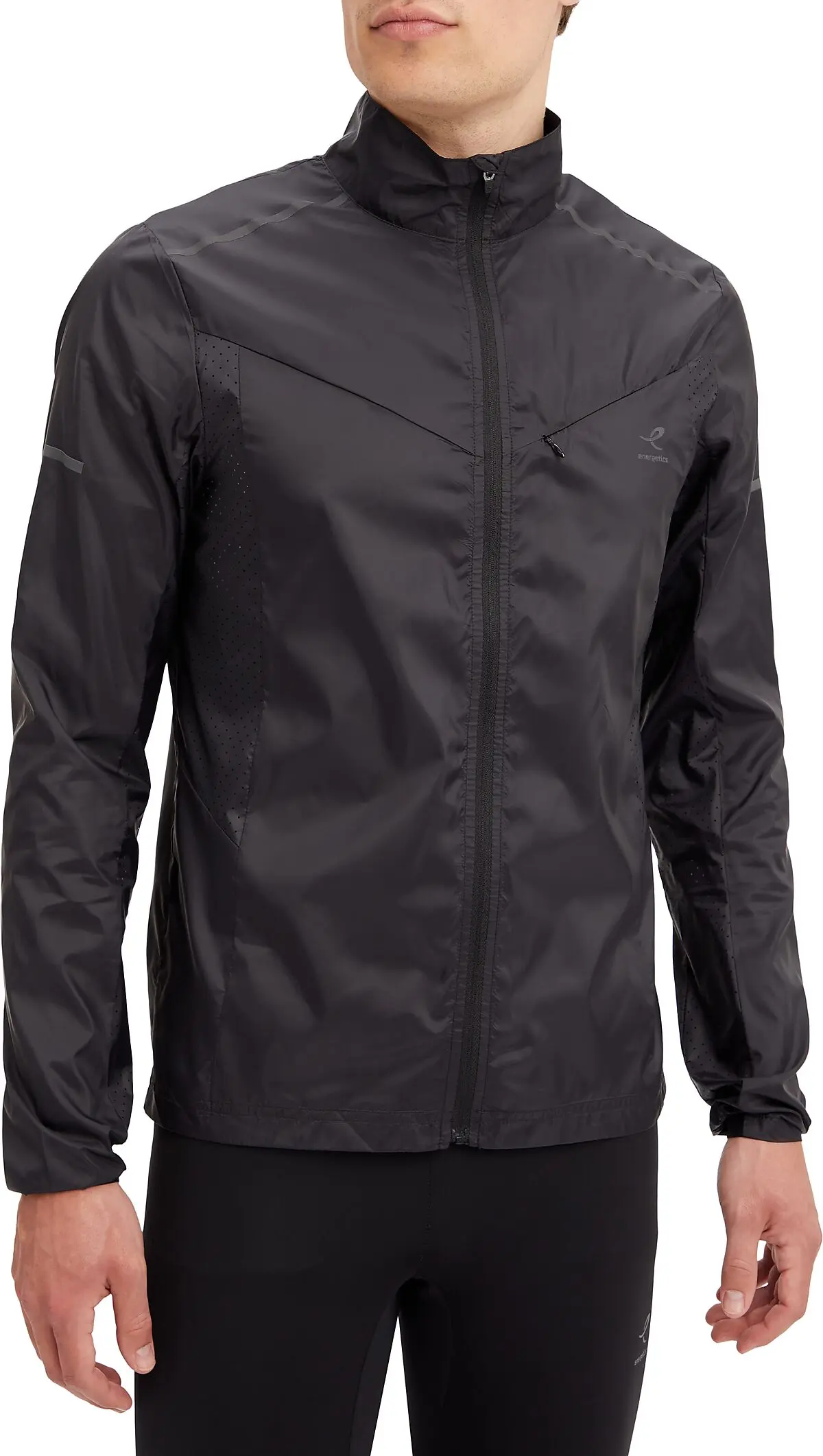 ENERGETICS Jim V vindjakke herre BLACK Herre | Intersport.no