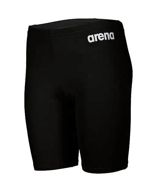 ARENA Boys Team Jammer Solid badeshorts barn/junior BLACK-WHITE Barn