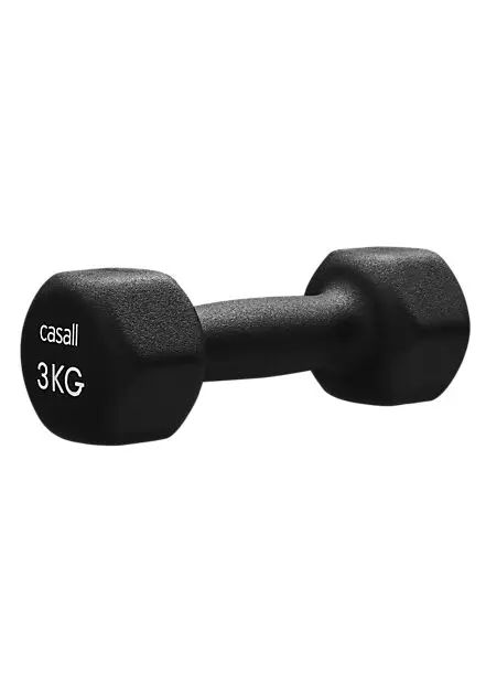 CASALL Classic Dumbell 3 kg håndvekt Black/white Alle