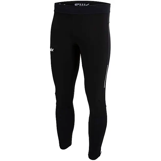 SWIX Focus wind tights M Black Herre