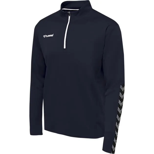 HUMMEL AUTH. KIDS HALF ZIP SWEATSHIRT MARINE Herre | Sport1.no