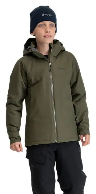 BERGANS OF NORWAY Storetind Insulated Shell Jacket Junior Pine Forest Junior