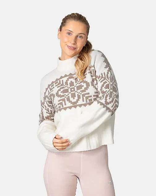 KARI TRAA DISA KNIT OFF WHITE Dame