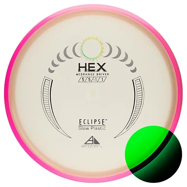 AXIOM DISCS Eclipse Glow Midrange Hex Assorted Colors Alle