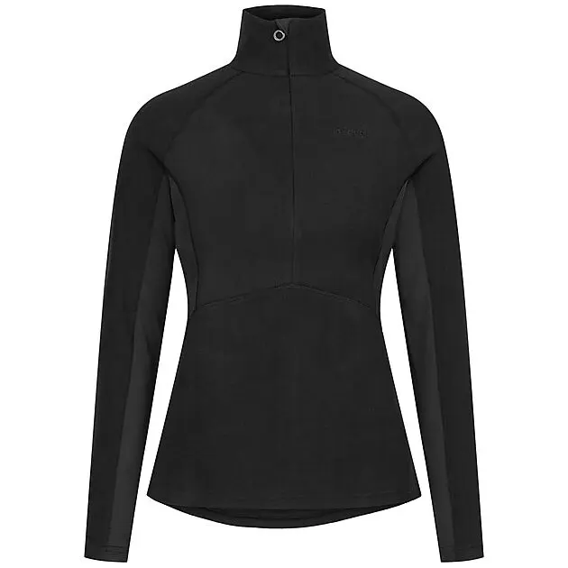 JOHAUG Fusion Fleece HZ Black Dame | Intersport.no