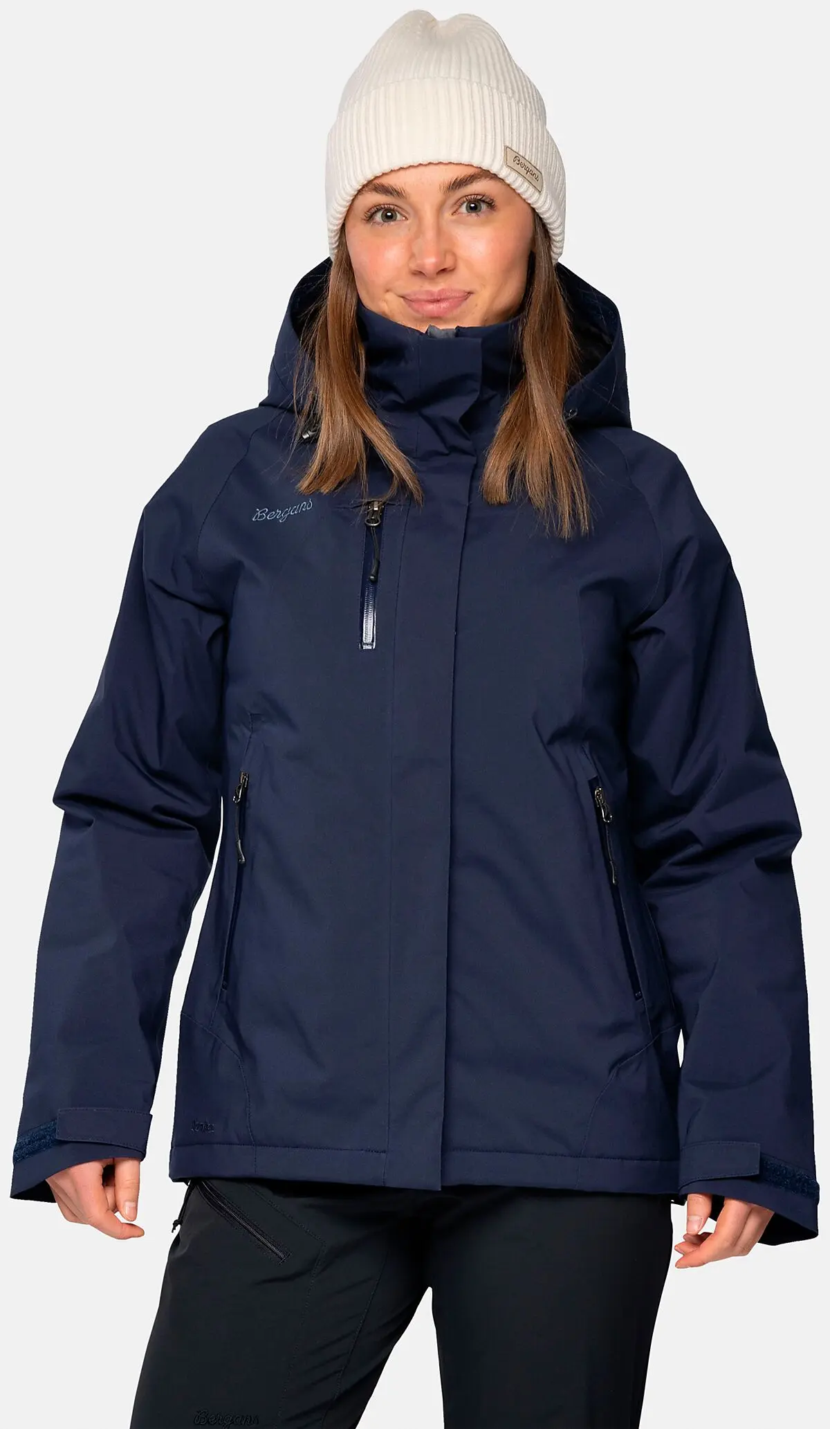 BERGANS OF NORWAY Flya Ins Lady Jkt Navy Blue Dame