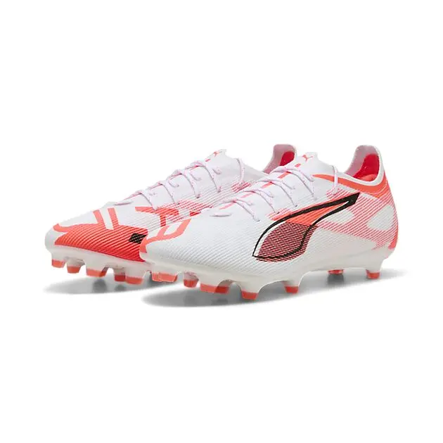 PUMA ULTRA 5 PRO FG/AG PUMA White-PUMA Black-Glowing Red Herre