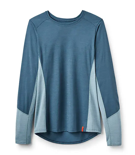 RAB Syncrino Base LS Tee Wmns Orion Blue Dame