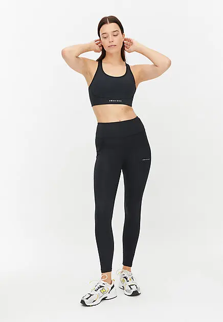 RÖHNISCH Flattering High Waist Tights Black Dame | Sport1.no