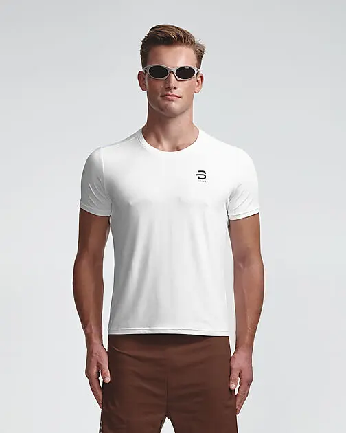 DÆHLIE T-Shirt Tempo Brilliant White Herre