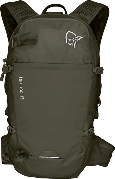 NORRØNA femund econyl70 15L Pack Olive Night Unisex