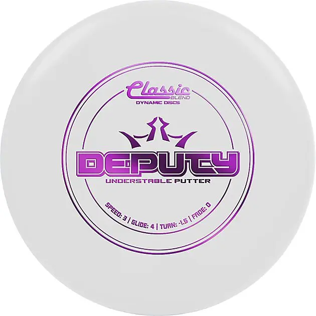 DYNAMIC DISCS Classic Blend Putter Deputy White Alle | Intersport.no