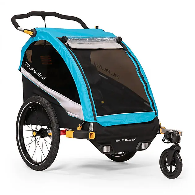 BURLEY SYKKELVOGN D'LITE X, AQUA AQUA Blue Alle
