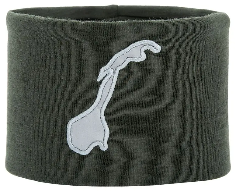 WOOLLAND Hammerfest Wool pannebånd Green Barn