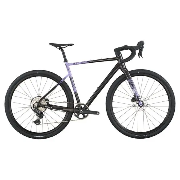 SCOTT Speedster Gravel 10 Sort Carbon Black/Tulip Purple Unisex