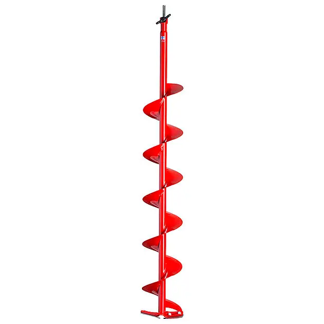 MORA ICE ICEA EASY SPIRAL M/ADAPTER 125 RØD Alle