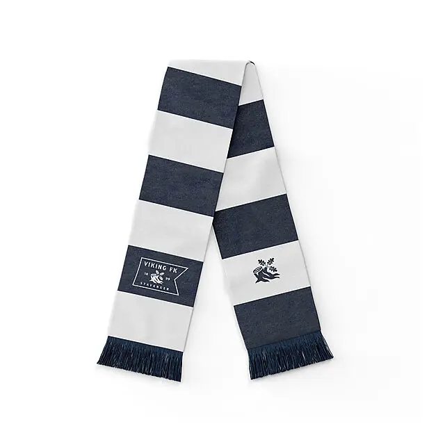 DIADORA Skjerf Viking striper White/Navy Unisex