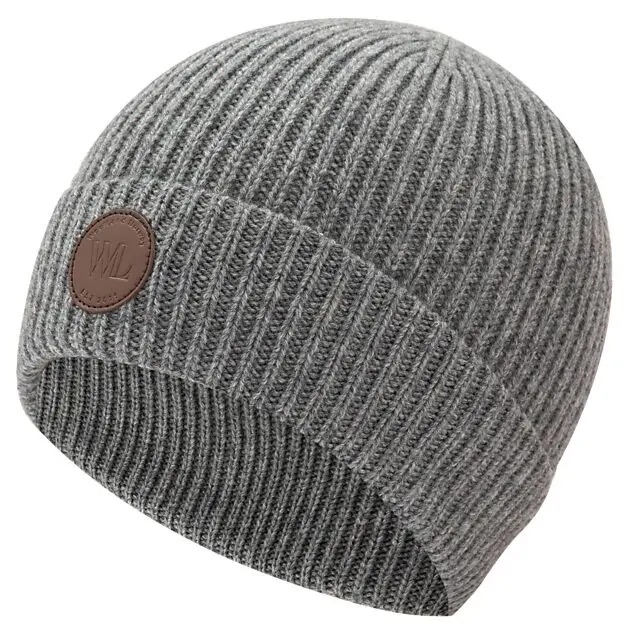 WOOLLAND Reineheimen Hat Man Grey Melange Herre