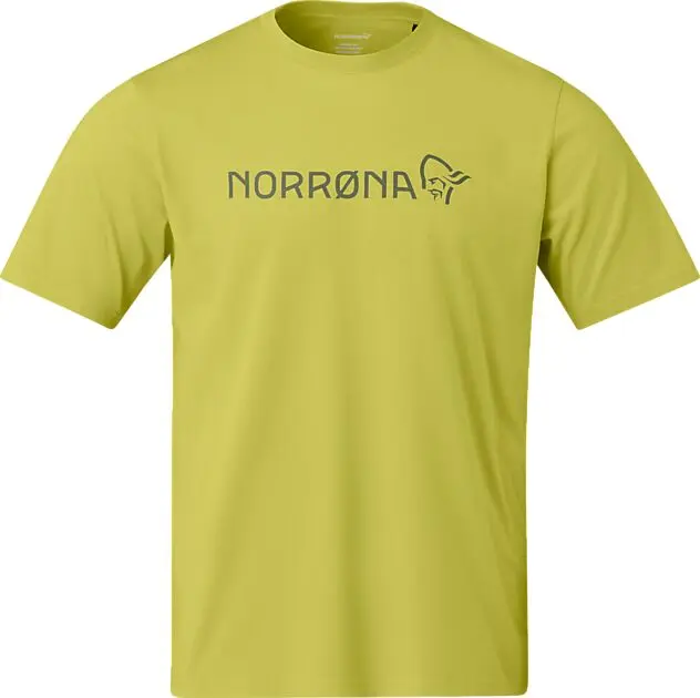 NORRØNA /29 cotton Norrøna viking T-shirt M's Golden Lime Herre