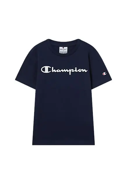 CHAMPION BASICS Crewneck T-Shirt Sky Captain Barn