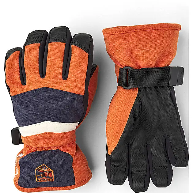 HESTRA Gore-Tex Alta hansker junior Brick red Barn