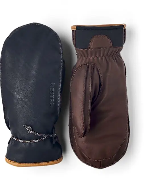 HESTRA Wakayama - mitt Navy/Brown Unisex