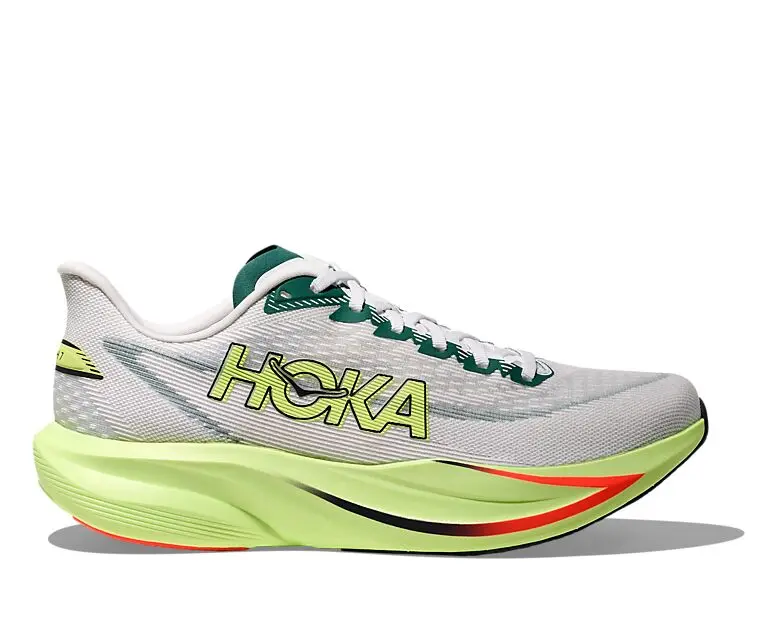 HOKA M MACH 7 FROST / NEON YUZU Herre