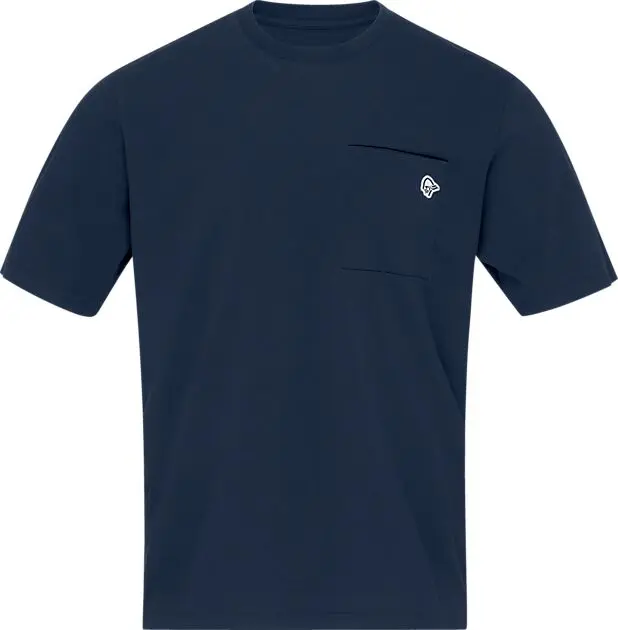 NORRØNA /29 cotton Pocket T-shirt M's Indigo Night Herre
