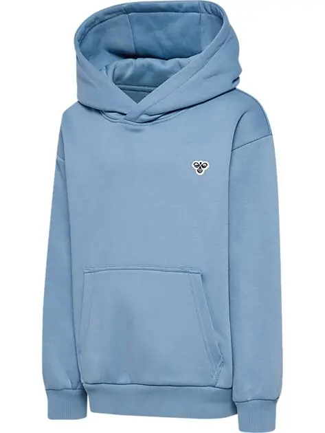 HUMMEL hmlJR LOOSE HOODIE BEE FADED DENIM Junior | Sport1.no