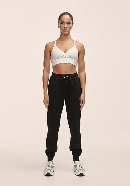 CASALL Step Woven Pants Black Dame