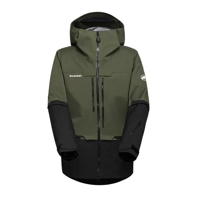MAMMUT Haldigrat HS Hooded Jacket Men dark marsh-black Herre