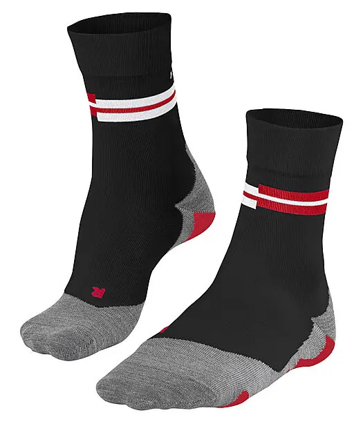 FALKE RU5 Race Running Socks 3011-black-flames Herre