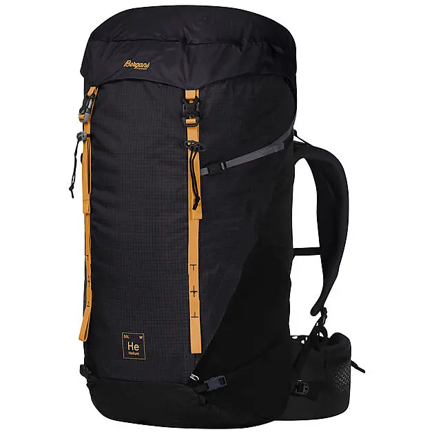 BERGANS OF NORWAY Helium V5 55 Dark Shadow Grey/Black/Golden Yellow Unisex