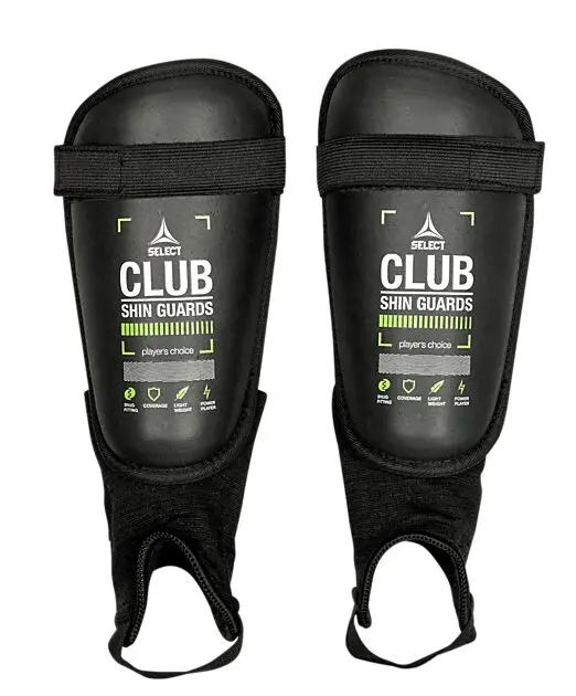 SELECT Shin Guard Club v25 black/green Unisex