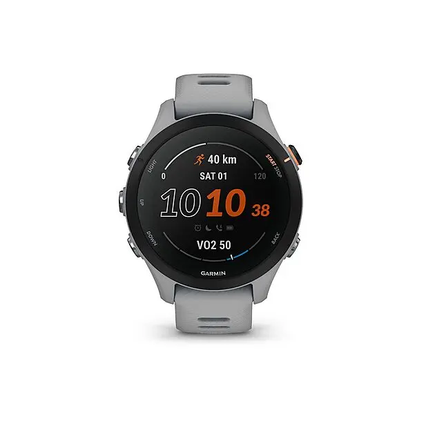 GARMIN Forerunner 255S Basic GPS multisportklokke Powder Grey Unisex