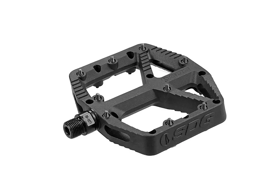 SDG Flat Pedal COMP (Composite Body/CroMo Axle) Black Alle