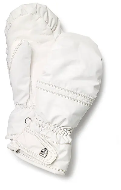 HESTRA Primaloft Leather votter dame Ivory/Offwhite Dame