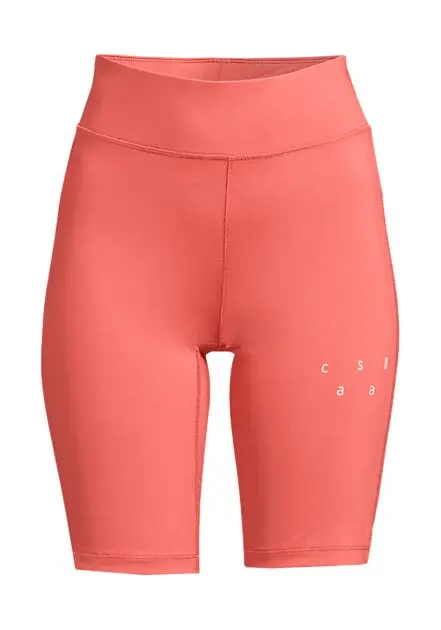 CASALL Essentials High Waist Bike Tights Deep Coral Dame