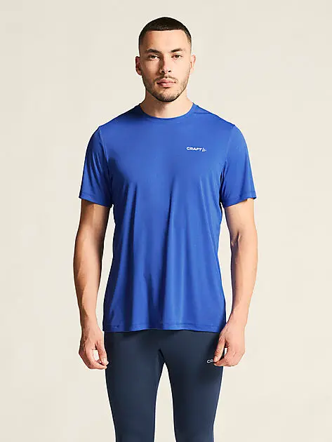 CRAFT Core Essence Ss Tee 2 M Ink Blue Herre