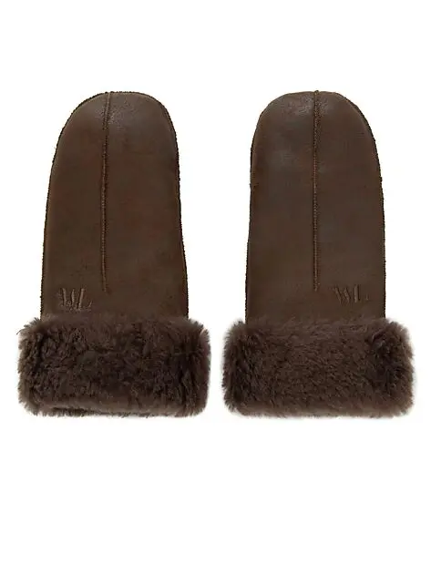 WOOLLAND Solveggen Mittens Woman Mocca Dame