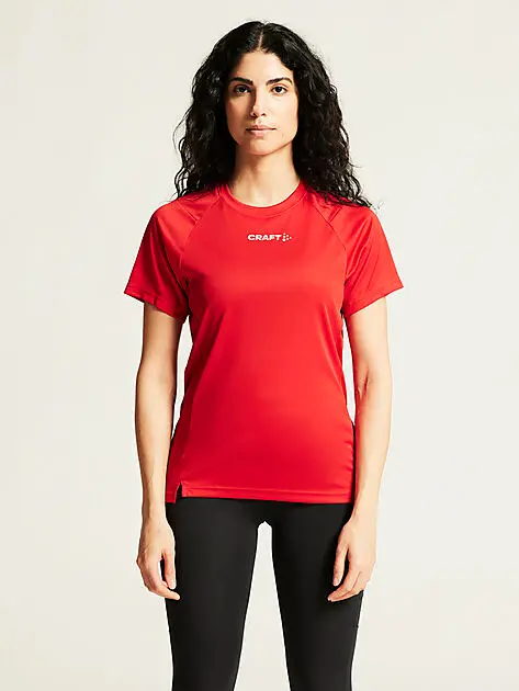 CRAFT Rush 2.0 Ss Tee W Bright Red Dame