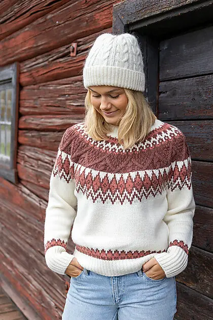 JOTUNHEIM Smådalen Ullgenser Dame Dusty Cedar Dame | Sport1.no